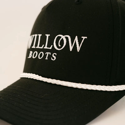 Willow Boots Black Rope Cap